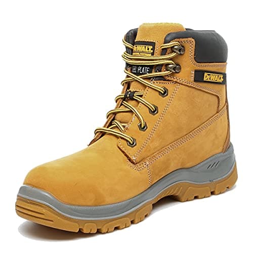 Image of DEWALT Men's Titanium S3 Safety Boots Wheat UK 9 EUR 43, Honey, UK