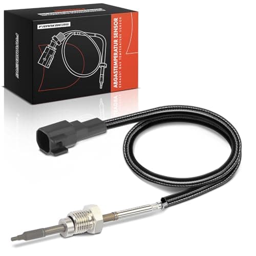 Image of Frankberg Exhaust Gas Temperature Sensor after particle Filters 2-Pin Compatible with Tourneo Custom V362 Bus F3 2012-2015 Transit Custom V362 Box FY FZ 2012-2023 Replace# BK2A12B591AB