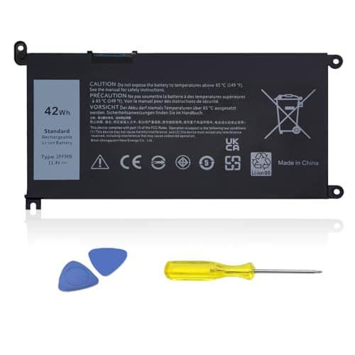 Image of JPFMR DN33X RDNP5 65N6H Laptop Battery Compatible With Dell Chromebook 3100 3400 2-in-1 5488 5493 5593 P90F Series Notebook 0JPFMR 7MT0R 7MTOR 16DPH 7T0D3 07T0D3 07GDY
