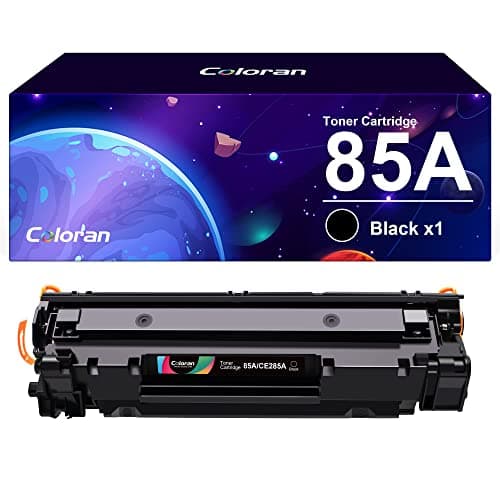 Image of Coloran 85A Toner Cartridge Replacement for HP CE285A 85A Compatible with P1102W P1102 P1100 P1106 M1136 M1130 M1132 M1134 M1212 M1212NF M1213NF M1132MFP M1217NFW M1134MFP M1136MFP (1 Black)