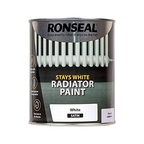 Image of Ronseal One Coat Radiator Paint Gloss 750ml