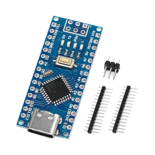 Image of Binghe Nano with Type-C USB Board, Nano Module V3 with 328PB Chip Module CH340G Controller 5V/16MHz Type-C Interface 328PB-AU Microcontroller Compatible with Arduino