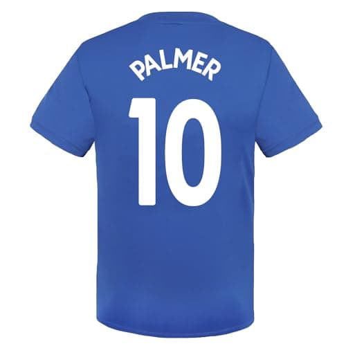 Image of Chelsea Boys Palmer 10 Poly T-Shirt Royal Blue 12-13 Years