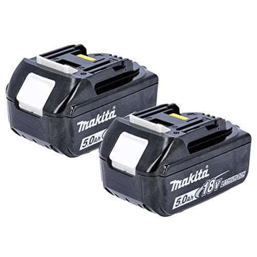 Image of Makita 2BL1850 18 V 5.0 A Li-Ion LXT Battery - Black (Pack of 2)