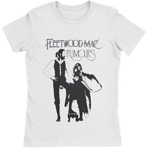 Image of Fleetwood Mac Ladies Tee: Rumours - Large - White