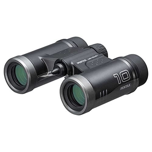 Image of PENTAX Binoculars UD 10x21- Black. 10x magnification with roof prism. Bright and clear viewing, lightweight with Multi-coating to acheive excellent image performance. For concerts, sports and safari
