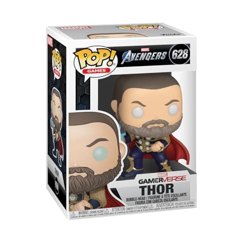 Image of Funko POP! Marvel: Marvel Avengers Game-Thor - (Stark Tech Suit) - Collectable Vinyl Figure - Gift Idea - Official Merchandise - Toys for Kids & Adults - Video Games Fans