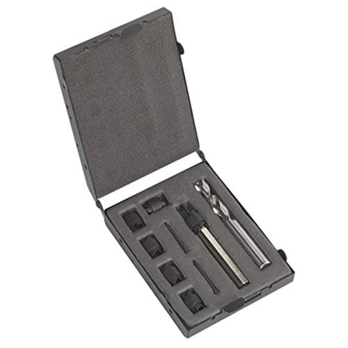 Image of Sealey Ak4730 Spot Weld Cutter And Drill Set 9Pc 10Mm