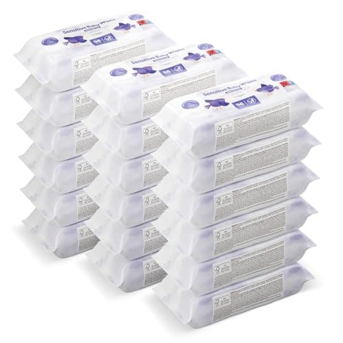 Image of by Amazon Sensitive Baby Wipes 1008 Wipes, Unscented, 18 Pack of 56