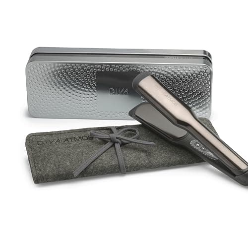 Image of Diva Pro Styling Atmos Professional Styler | Wide - 42mm | Adaptive Heat Technology Hair Straightener with MAK Oil-Infused Ceramic Plates