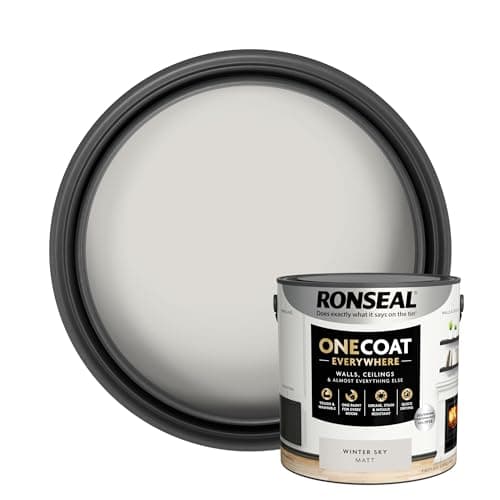 Image of Ronseal One Coat Everywhere Matt Paint 2.5L Winter Sky