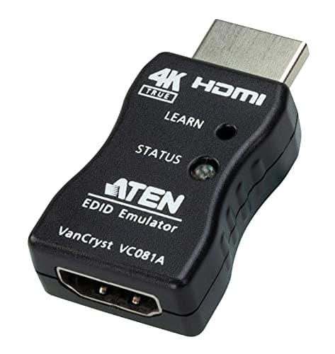 Image of True 4K HDMI EDID Emulator Adapter VC081A ATEN up to 3840 x 2160 @ 60Hz (4:4:4)