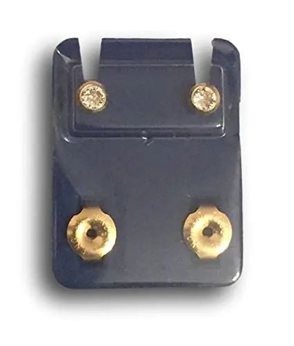 Image of Caflon Official Blu Ear 4mm Piecing Crystal Studs - Choose your Colour/Style (Regular Ball, Gold Plated)