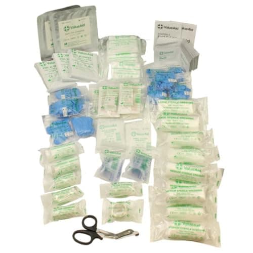 Image of Value Aid BS8599-1 Compliant Workplace First Aid Refill Kit (Large)