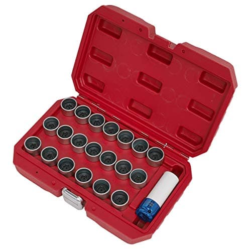 Image of Sealey SX217 21pc Locking Wheel Nut Key Set - BMW