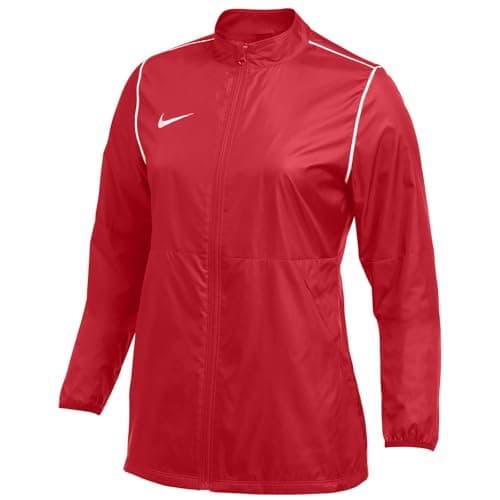 Image of Nike BV6895-657 Repel Park20 Jacket Women's UNIVERSITY RED/WHITE/WHITE Size S