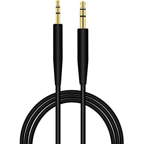 Image of baolongking 2.5mm to 3.5mm cable, Bose Headphone Cable, Stereo Jack Cable, Replacement Headphone Audio Wire Compatible with Bose QC 35 / QC35 II / QC25 / OE2, JBL E45BT E55BT E65BTNC (black)