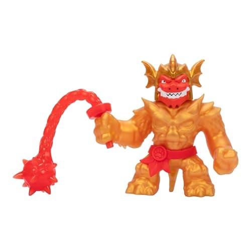 Image of Heroes of Goo Jit Zu Stretch Strikers Deluxe Hero Pack Blazagon, Stretchy Action Figure with 20+ Awesome Battle Sounds