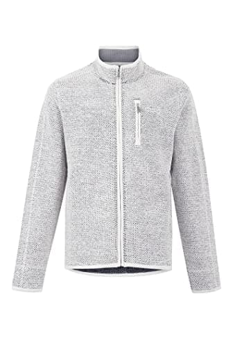 Image of Weird Fish Transom Full Zip Macaroni Sweatshirt Ecru Size 3XL. (Jumper/Sweater/Fleece)