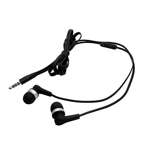 Image of In Ear Headphone with microphone compatible with Alcatel 1066G, 3.5mm jack, stereo