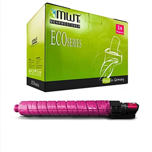 Image of 1x Kraft Office Supplies toner cartridge compatible for Ricoh Aficio MP C 3002 3502 AD replaces 841653 842018 Magenta
