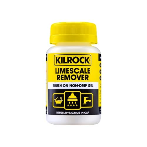 Image of Kilrock Gel Descaler 160 Grams - Multi-Purpose Powerful Descaling Cleaner with Easy-to-Use Brush Cap - for Hard Water Limescale Stains