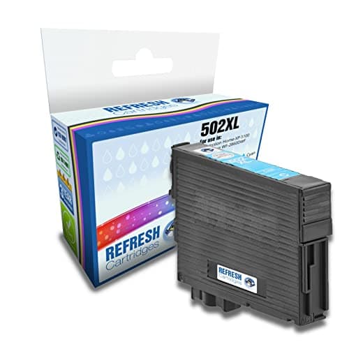 Image of Refresh Cartridges Remanufactured Ink Cartridge Replacement for Epson 502XL (Cyan)
