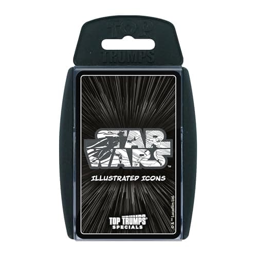 Image of Top Trumps Star Wars Specials Illustrated Icons Educational game for 2 plus players Educational Gift and Toys for Ages 6 Plus