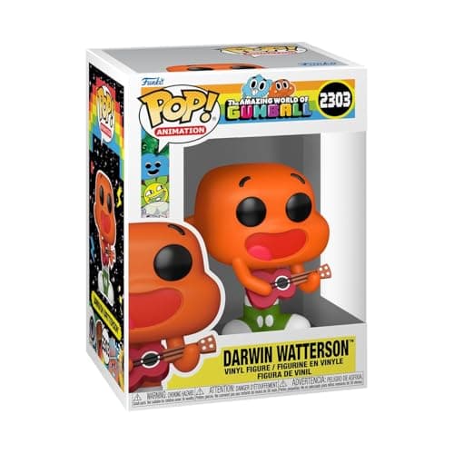 Image of Funko Pop! Animation: the Amazing World Of Gumball - Darwin Watterson- Collectable Vinyl Figure - Gift Idea - Official Merchandise - Toys for Kids & Adults - Action/Adventure Fans