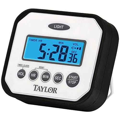 Image of Taylor Precision Products Pro Splash 'n' Drop Digital Timer with Volume Settings