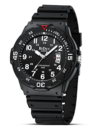 Image of HANPOSH Mens Watches Analog Quartz Watches Men 30M Waterproof Watch Fashion Casual Mens Designer Wrist Watch with Date