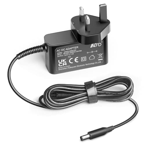 Image of KFD 24V Charger for Google Nest Hub MAX Smart Speaker Google Nest Audio, AC Adapter for 10" Smart Display 6 Ft Replacement Charger Power Supply AC Adapter Charging Cable(Not for Home/Nest Hub)