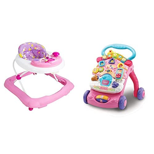 Image of Red Kite Baby Go Round Jive Unicorn & VTech 505653 Baby Walker, Pink