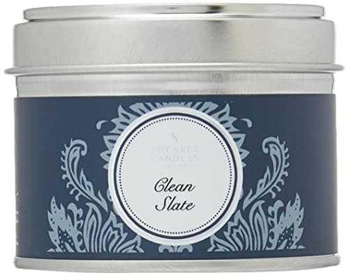 Image of Shearer Candles Clean Slate Scented Silver Tin Candle