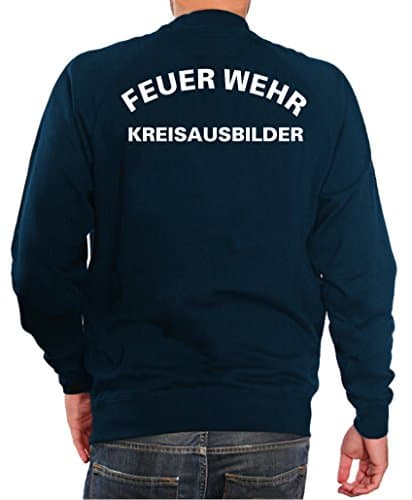 Image of Sweatshirt Navy, Fire Brigade – Circle Pictures blue navy Size:L