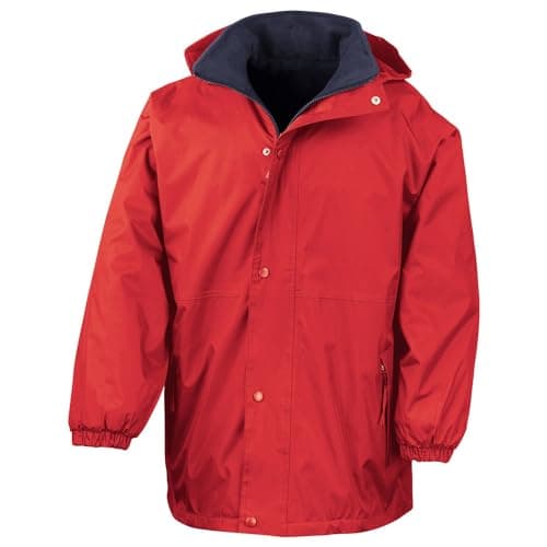 Image of Kids reversible stormstuff jacket red/navy age 3-4
