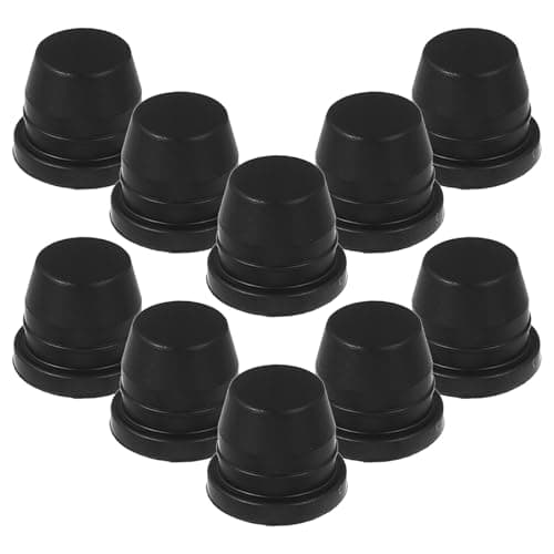 Image of KAJNBN 10pcs Brake Bleeder Caps Rubber Screw Covers Seal Leakproof Caliper Dust Caps for Cars Suvs Trucks Motorcycles Easy Installation Protection