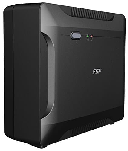 Image of FSP PPF4800305 Fortron Nano 800 UPS 800VA/480W, 230V/50HZ, Offline, 1x12V 9AH, 2xSchuko Black