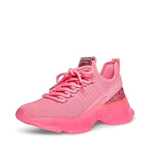 Image of Steve Madden Women's MAXIMA Maxima Sneaker, Pink, 5 UK
