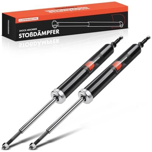 Image of Frankberg 2x Shock Absorber Strut Rear Left Right 560mm Gas pressure Compatible with 1 Series E81 3 Series Touring E91 1 Series E87 1 Series Cabriolet E88 Replace# 349041,310984