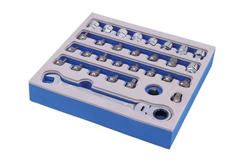 Image of Laser 7799 Low Profile Bit & Alldrive Go Thru Socket Set 31pc