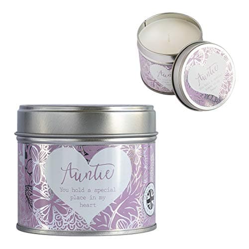 Image of Arora 7350 Said with Sentiment-Candle in A Tin Auntie, Multicolour, One Size