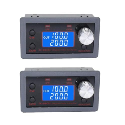 Image of 2PCS SMC02 DC 5-30V 4A Stepper Motor Driver Controller Integrated Board Forward Reverse Pulse Speed Angle Control Module PLC Serial Communication ZK-SMC02