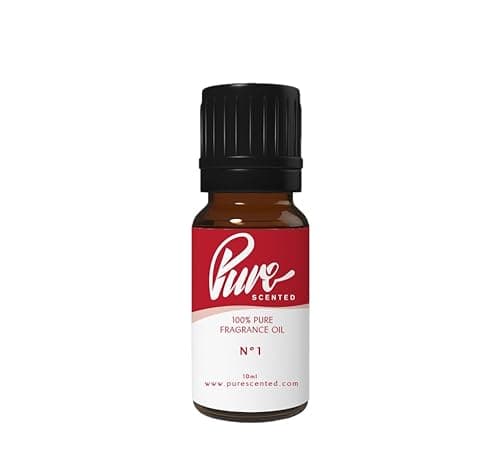 Image of Pure Scented 10ml Fragrance Oils - 1 x 10ml Suitable for Candles, Soaps, Slime, Diffusers, Cosmetics, Wax Melts, Designer (1 x 10ml, No1)