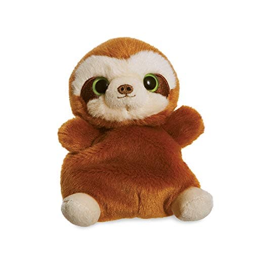 Image of Aurora, 61393, Slo Sloth, Palm Pals, 5In, Soft Toy, Brown