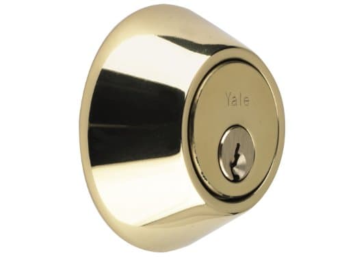 Image of Yale P-5211 Security Deadbolt, Brass Finish, Standard Security, Visi Packed