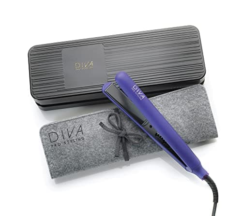 Image of Diva Pro Styling Digital Straightener and Styler, Violet, 700 g