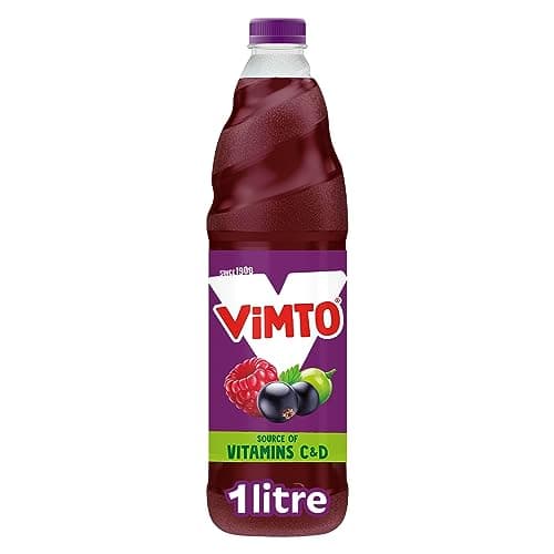 Image of Vimto Squash, 1 l (Pack of 1) - Packaging May Vary