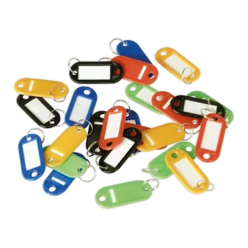 Image of Sealey SKTAG25 Key Tag Assortment 25pc