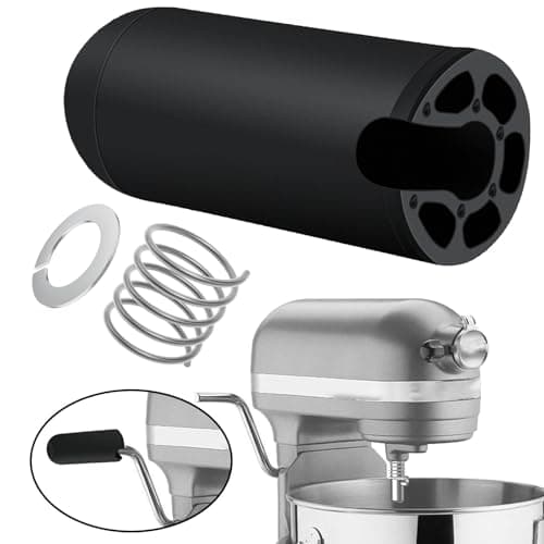 Image of Comfy Grip for KitchenAid Stand Mixers Bare Metal Handle, Fits Model 5 Plus Bowl-Lift, 5Qt, 8Qt Bowl-Lift, Black